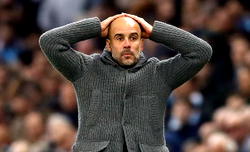 Aguero calls Guardiola ‘crazy’ after touchline row in Man City win