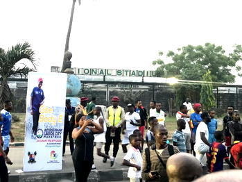 Photos as Lagos City Marathon kicks off at National Stadium