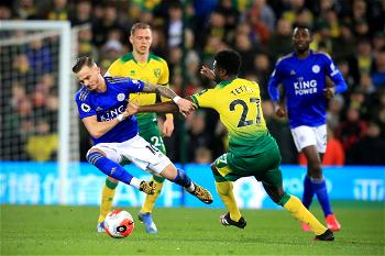 Lewis sinks Leicester to boost Norwich survival bid