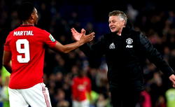 Solskjaer puts faith in Martial after Rashford setback