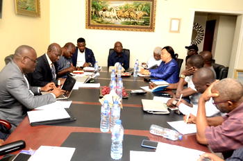 Ned Nwoko meets Nigerian professors who worked on RTS,S Malaria Vaccine (photos)