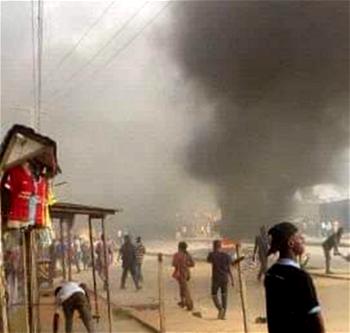 Okada Ban: Aggrieved riders riot in Iyana Ipaja, Lagos