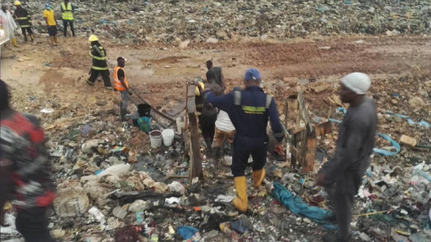 Fire at Olusosun dumpsite again