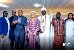 Ooni receives Dr. Elizabeth Jack Rich-Tien