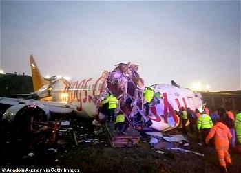 52 injured, no fatalities after plane skids off runway in Istanbul