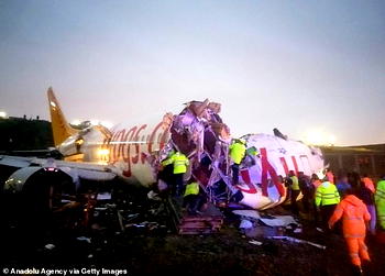 52 injured, no fatalities after plane skids off runway in Istanbul