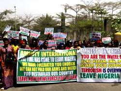 Breaking: Leave Nigeria now or we’ll force you out, Protesters warn AI