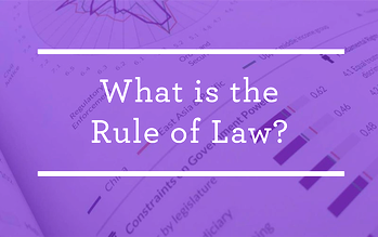 Rule of law: Panacea for good governance