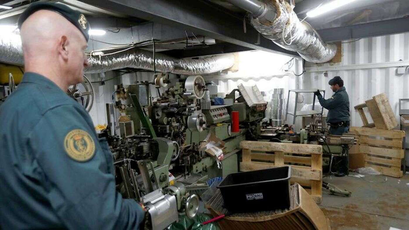 Six workers rescued from underground cigarette factory in Spain