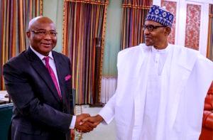 Uzodinma, Buhari, Buhari's Visit
