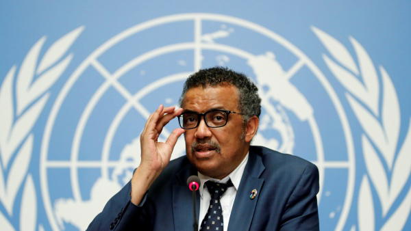 WHO chief says it is time for the world to heal