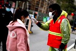 Nigerian voulnteers to help medical workers in China