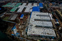 Photos: China completes emergency coronavirus hospital in just days