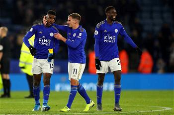 Wilfred Ndidi happy over Leicester teammate Iheanacho’s form