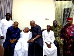 Pinnick pays condolence visit to parents of slain footballer