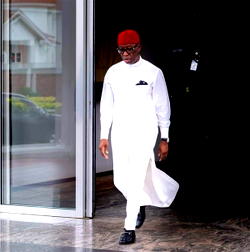 Okowa commiserates with Commissioners over husband’s death