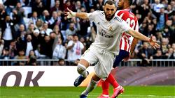 Benzema seals derby day victory for Real Madrid against struggling Atletico