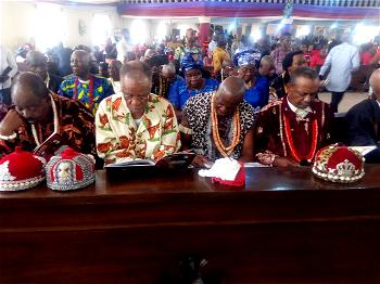 Nnamdi Kanu’s parents’ burial unites old Eastern Region in Umuahia