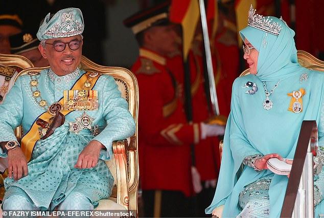 Malaysia’s king and queen quarantined after seven palace staff members tested positive