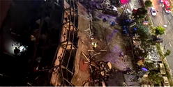 Coronavirus: China quarantine facility collapses, traps 70