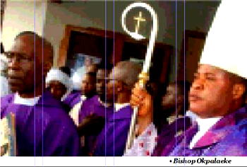 Cheers as Bishop Okpaleke, rejected by Ahiara Diocese in Imo State, heads new Ekwulobia Diocese in Anambra