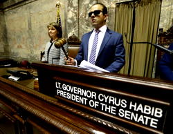 Washington’s 1st blind lieutenant governor leaving for the priesthood