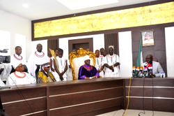 Coronavirus: Obaseki meets religious, traditional leaders, seeks collective action to ward off virus