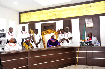 Coronavirus: Obaseki meets religious, traditional leaders, seeks collective action to ward off virus