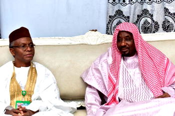 Just in: El-Rufai, Sanusi meet in Kaduna