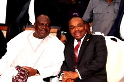 Senate President lauds Governor Emmanuel on devt, political tolerance
