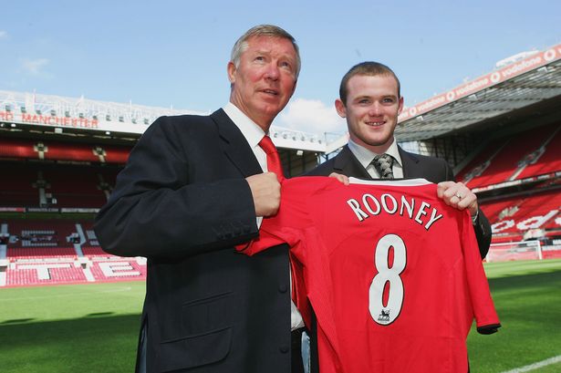 Wayne Rooney, Alex Ferguson, Man United