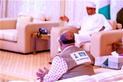 COVID-19: Buhari receives briefing from Health Minister, NCDC