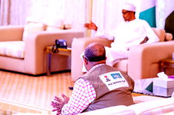 COVID-19: Buhari receives briefing from Health Minister, NCDC