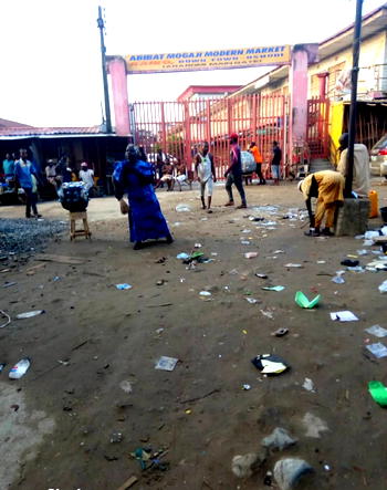 COVID-19: Textile Market, Oshodi deserted as traders adhere to directive