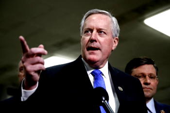 Trump names lawmaker, Mark Meadows, his new chief of staff