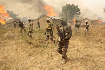 Scores of Boko Haram feared dead after clash with troops along Maiduguri- Damaturu highway