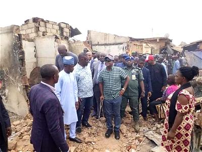 Ortom donates N50m to victims of Otukpo Main Market fire disaster