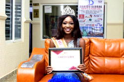 22 Years old Nwakaego wins most beautiful model in Africa