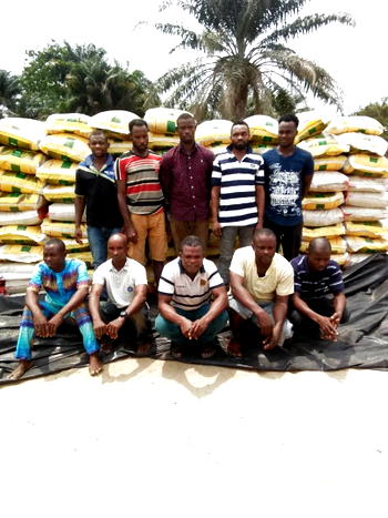 Navy intercepts 956 bags of smuggled rice in A-Ibom