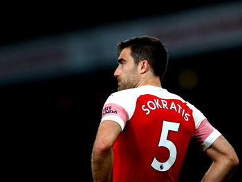 Sokratis hints at Arsenal exit