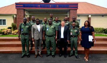 Sijibomi Ogundele visits Nigerian Army headquarters (photos)