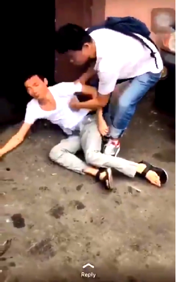 COVID-19 panic: Confusion as Chinese collapses at Obalende (VIDEO)