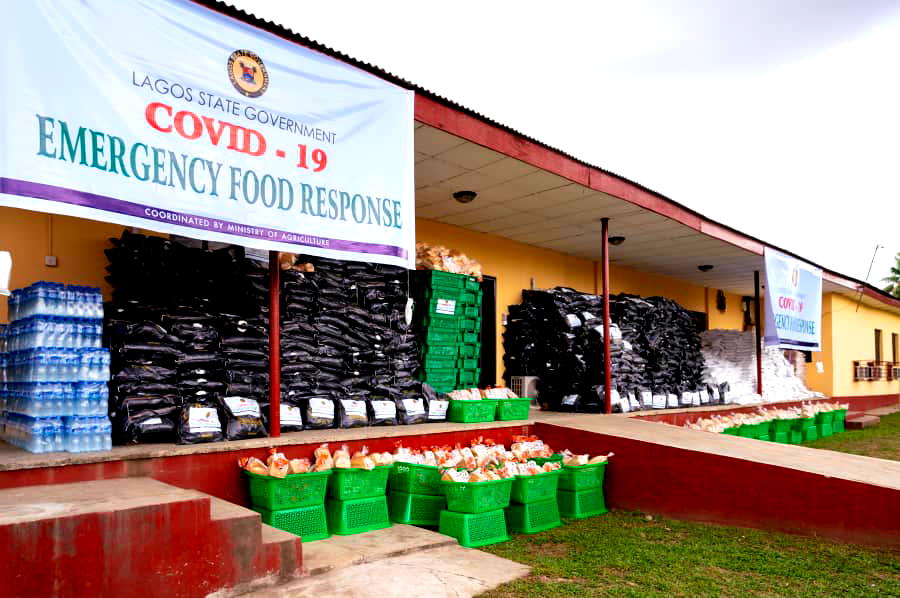 COVID 19: 300 persons get one loaf of bread, two sachets of tomato paste