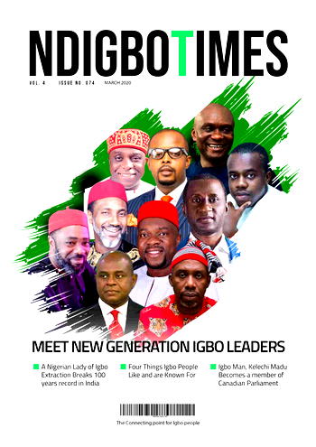 Uche Ogah, Moghalu, Abia Speaker, others adorn Ndigbo Times Magazine