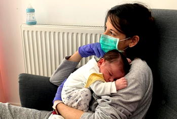 Untouchable: Story of the baby born to a mum with coronavirus
