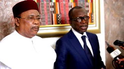 Niger’s Issoufou agrees with Talon: lockdowns are not Africa-friendly