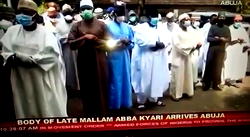 [VIDEO] COVID-19: No social distancing as Abba Kyari is laid to rest