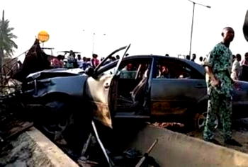 Vehicle crushes three siblings to death in Lagos