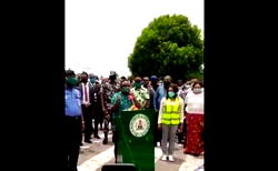 [VIDEO] COVID-19: You don’t need social distancing when you put on face mask ― Ayade