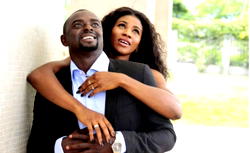 Between Blessing Okagbare and her hubby